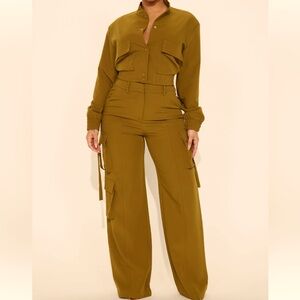 Plus Size Trouser Set Size 3X